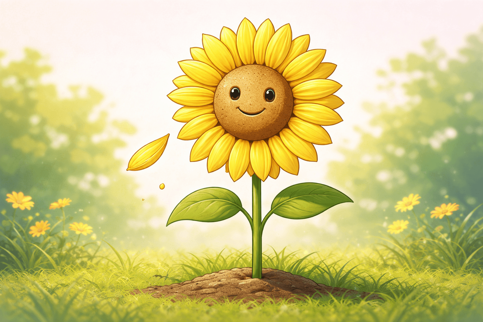 Lachende Sonnenblume